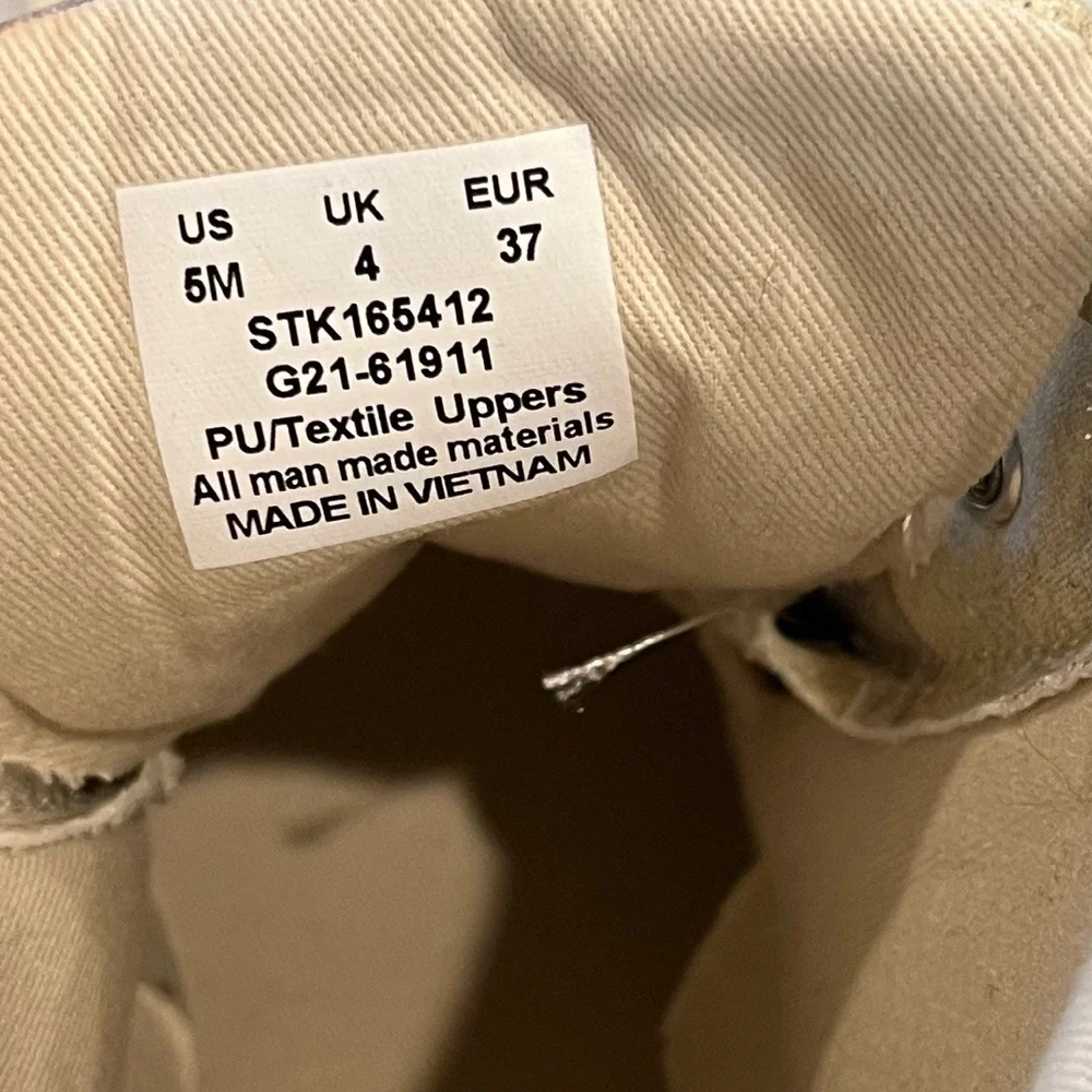 Sperry Saltwater Duck Boots Metallic Camo Waterproof Women’s 5